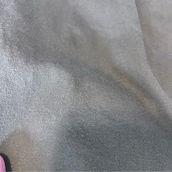 COS Barrel Leg High Waist Cropped Cotton Twill Pants, Size 4 - Picture 5 of 14